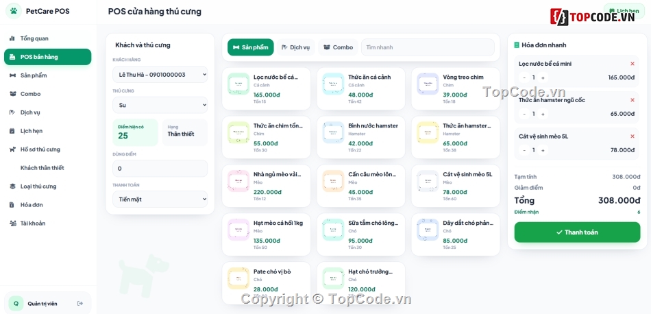 thú cưng,cửa hàng thú cưng,website cửa hàng thú cưng